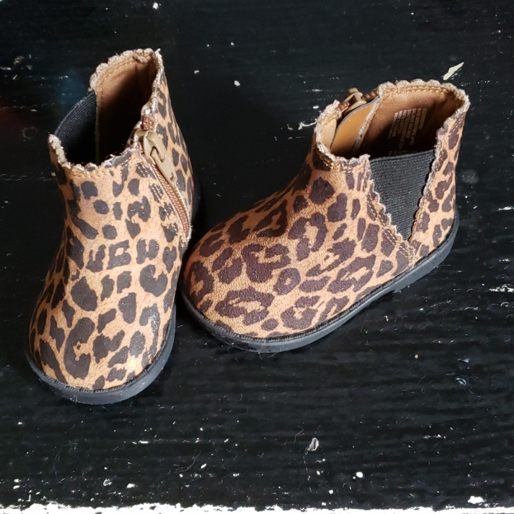 Cheetah print Booties